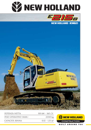 Bageri gusjeničari New Holland E 215 B EL