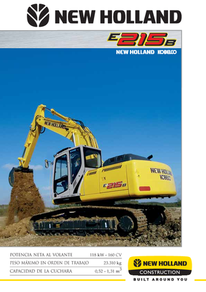 Bageri gusjeničari New Holland E 215 B EL