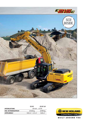 Bageri gusjeničari New Holland E215C LC