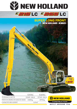 Bageri gusjeničari New Holland E 265 LC