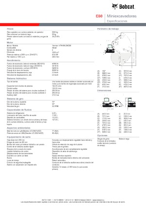 Bageri gusjeničari Bobcat E 80