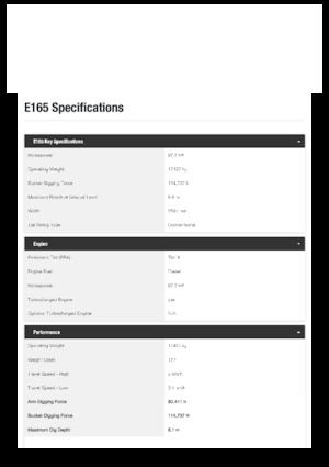 Bageri gusjeničari Bobcat E165