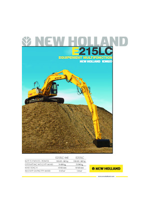 Bageri gusjeničari New Holland E215LC-ME