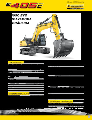 Bageri gusjeničari New Holland E405C EVO