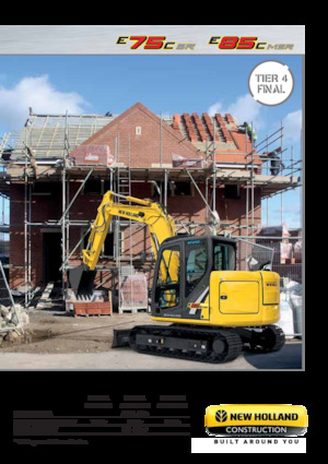 Bageri gusjeničari New Holland E75C SR LC