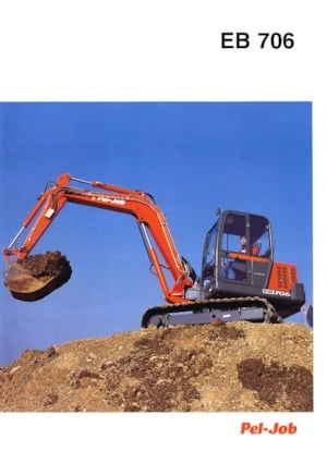 Bageri gusjeničari Pel-Job EB 706 CV **