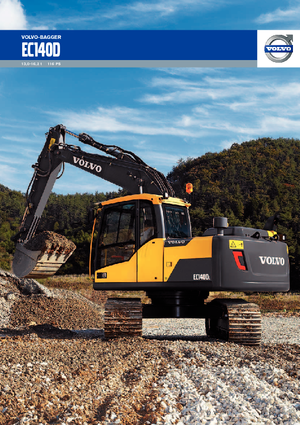 Bageri gusjeničari Volvo EC140DL