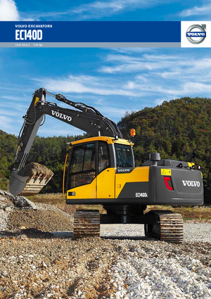 Bageri gusjeničari Volvo EC140DL