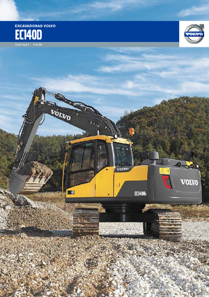 Bageri gusjeničari Volvo EC140DL