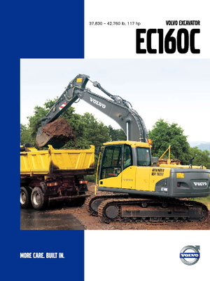 Bageri gusjeničari Volvo EC160CNL