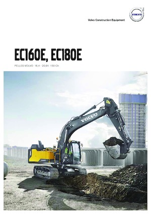 Bageri gusjeničari Volvo EC160ENL