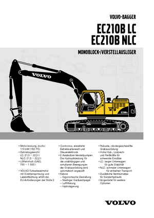 Bageri gusjeničari Volvo EC210BNLC