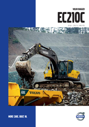 Bageri gusjeničari Volvo EC210CNL