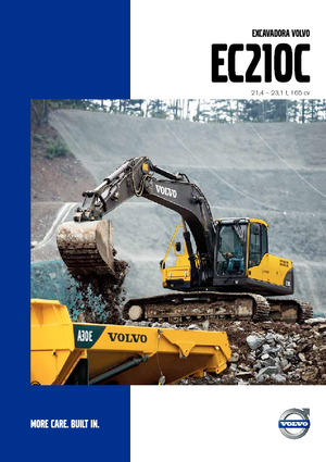 Bageri gusjeničari Volvo EC210CNL
