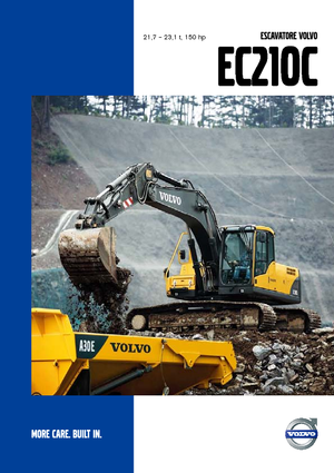 Bageri gusjeničari Volvo EC210CNL