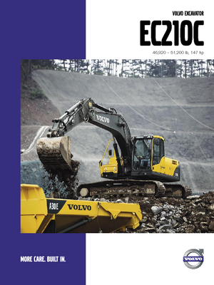 Bageri gusjeničari Volvo EC210CLD