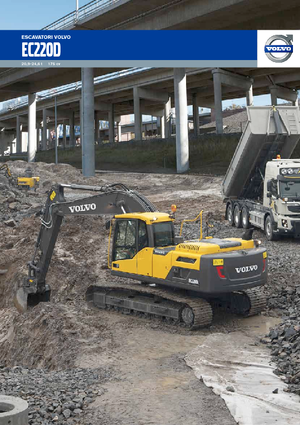 Bageri gusjeničari Volvo EC220DNL