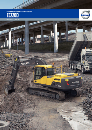 Bageri gusjeničari Volvo EC220DNL