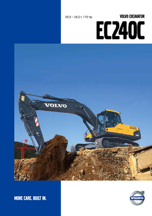Bageri gusjeničari Volvo EC240CL
