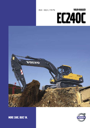 Bageri gusjeničari Volvo EC240CL