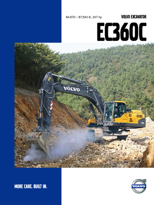 Bageri gusjeničari Volvo EC360CHR