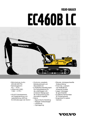 Bageri gusjeničari Volvo EC460BLC