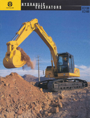 Bageri gusjeničari New Holland EC160