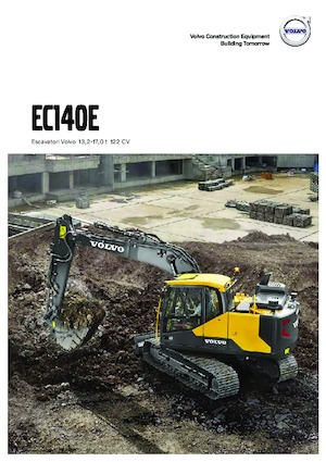 Bageri gusjeničari Volvo EC140ELM