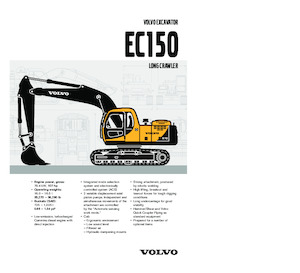 Bageri gusjeničari Volvo EC150