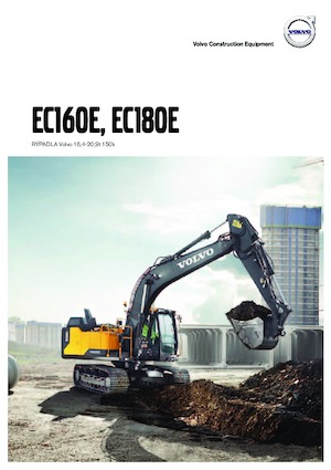 Bageri gusjeničari Volvo EC180EL