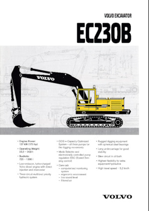 Bageri gusjeničari Volvo EC230B