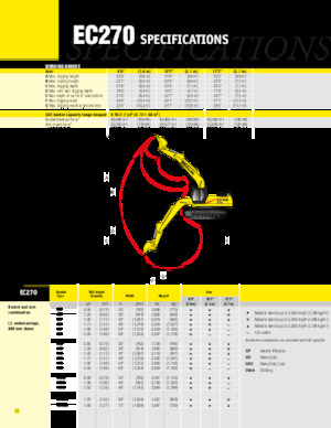 Bageri gusjeničari New Holland EC240