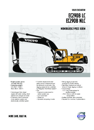 Bageri gusjeničari Volvo EC290BNLC