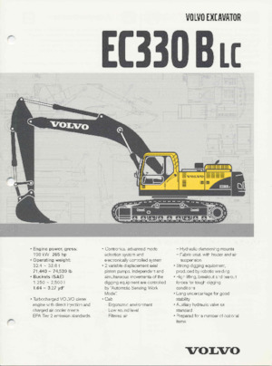 Bageri gusjeničari Volvo EC330B LC
