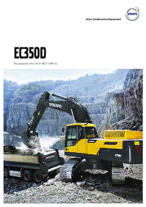 Bageri gusjeničari Volvo EC350DL