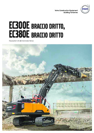 Bageri gusjeničari Volvo EC300EN Straight boom
