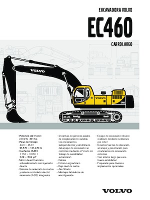 Bageri gusjeničari Volvo EC460LC