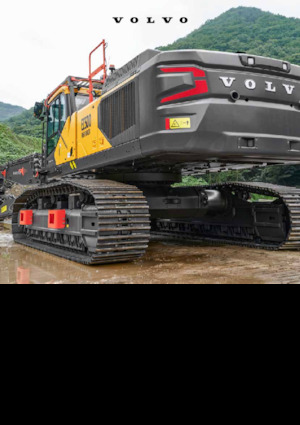 Bageri gusjeničari Volvo EC500 High Reach