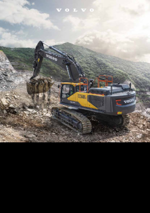 Bageri gusjeničari Volvo EC550E