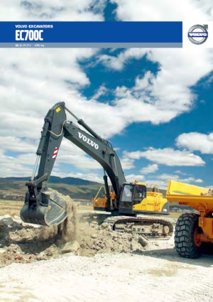 Bageri gusjeničari Volvo EC700C