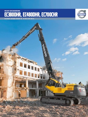 Bageri gusjeničari Volvo EC700CHR