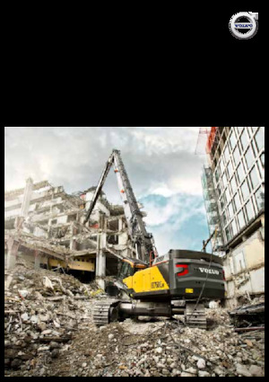 Bageri gusjeničari Volvo EC750E HR