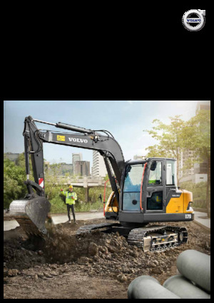 Bageri gusjeničari Volvo EC75D