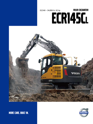 Bageri gusjeničari Volvo ECR145CL