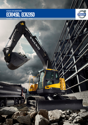 Bageri gusjeničari Volvo ECR145DL