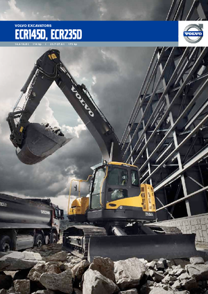 Bageri gusjeničari Volvo ECR145DL