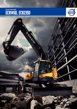 Bageri gusjeničari Volvo ECR145DL