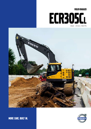 Bageri gusjeničari Volvo ECR305CL