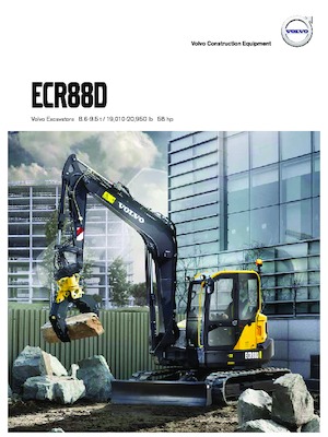 Bageri gusjeničari Volvo ECR88D