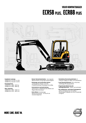 Bageri gusjeničari Volvo ECR88